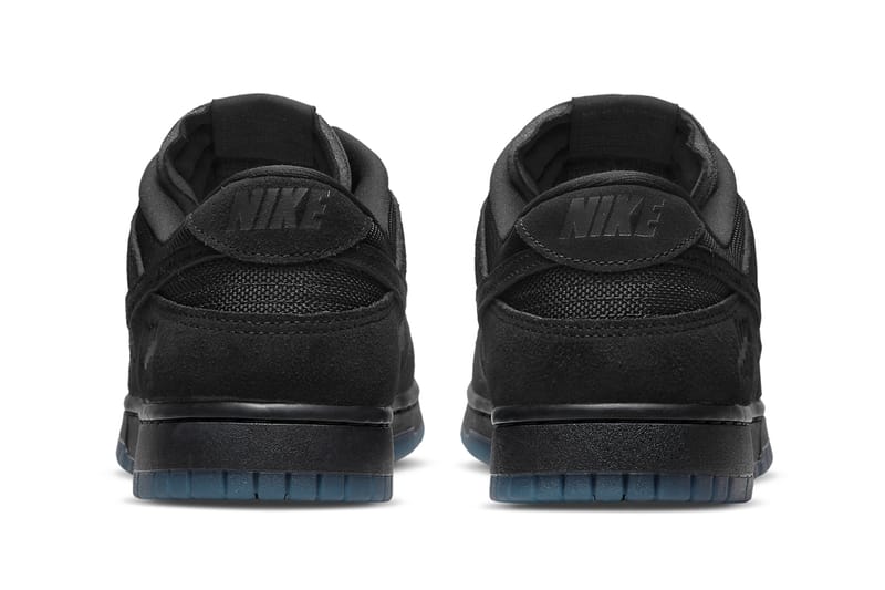 undefeated dunk low black release date