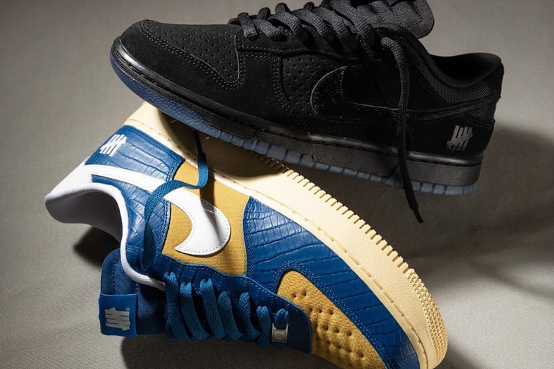 These Two Undefeated x Nike Air Force 1 Colorways Drop This Week