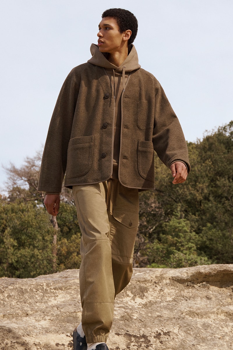 UNIQLO U Christophe Lemaire FW21 Lookbook refined essentials fall winter collection sublabel cotton poplin twill knits reveal