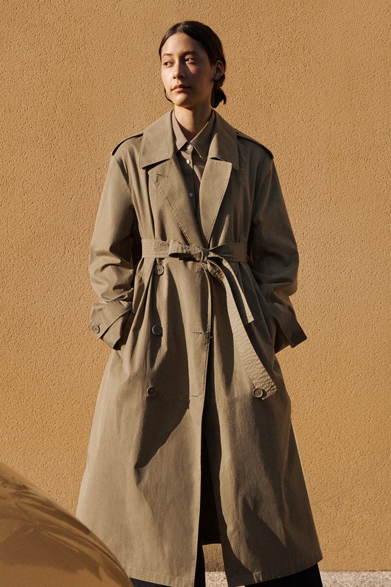 UNIQLO U Christophe Lemaire FW21 Lookbook refined essentials fall winter collection sublabel cotton poplin twill knits reveal