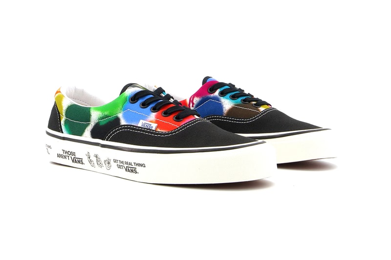 Vans Anaheim UA Era 95 DX "Anaheim Spray Dots Black" Spraypaint Graffiti Shoe Release Information Vulcanized Sole Unit 