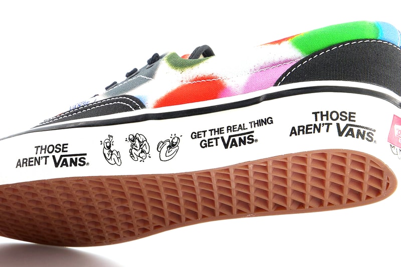 Vans Anaheim UA Era 95 DX "Anaheim Spray Dots Black" Spraypaint Graffiti Shoe Release Information Vulcanized Sole Unit 