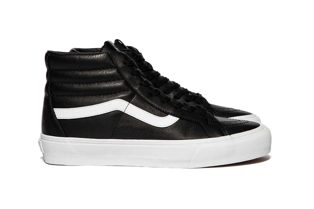 vault by vans sk8 hi reissue dream leather black white VN0A4BVH9H9 official release date info photos price store list buying guide