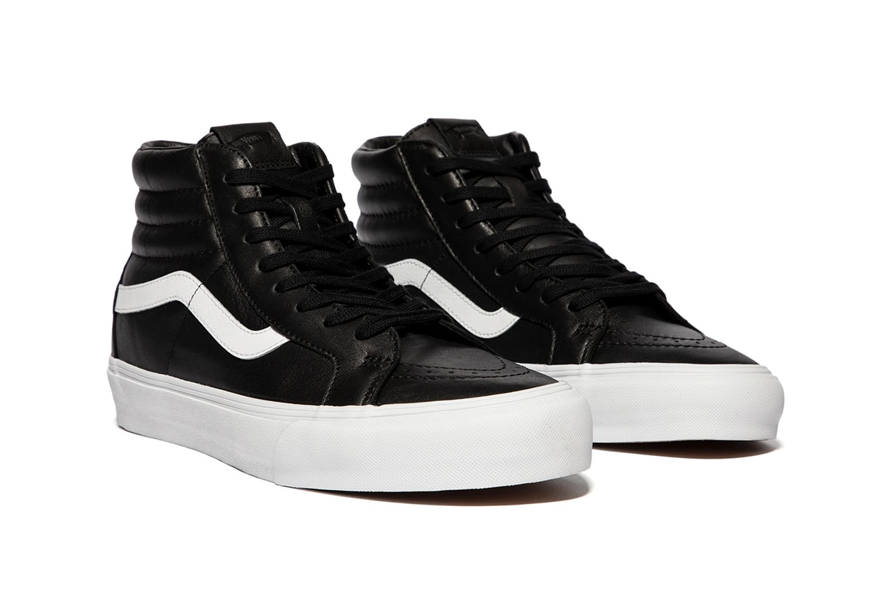 vault by vans sk8 hi reissue dream leather black white VN0A4BVH9H9 official release date info photos price store list buying guide