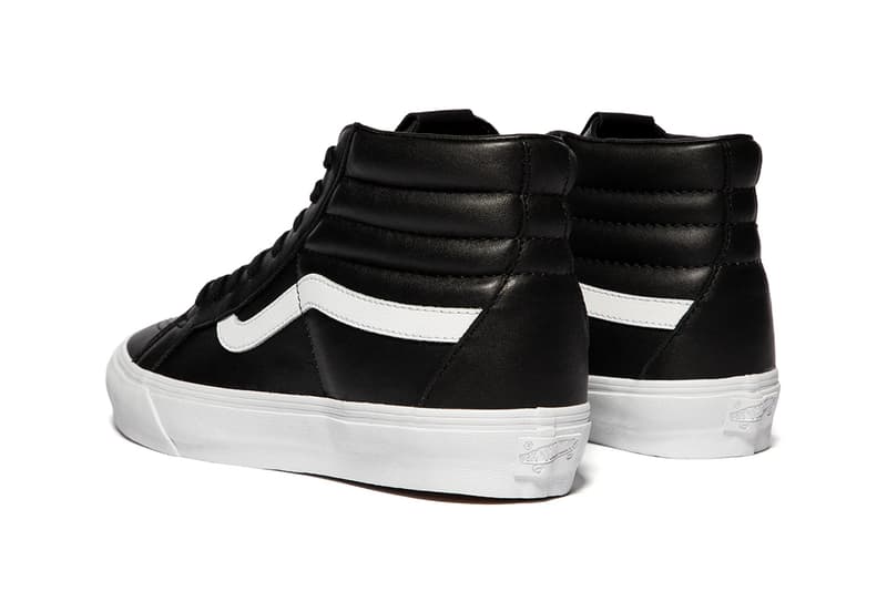 vault by vans sk8 hi reissue dream leather black white VN0A4BVH9H9 official release date info photos price store list buying guide