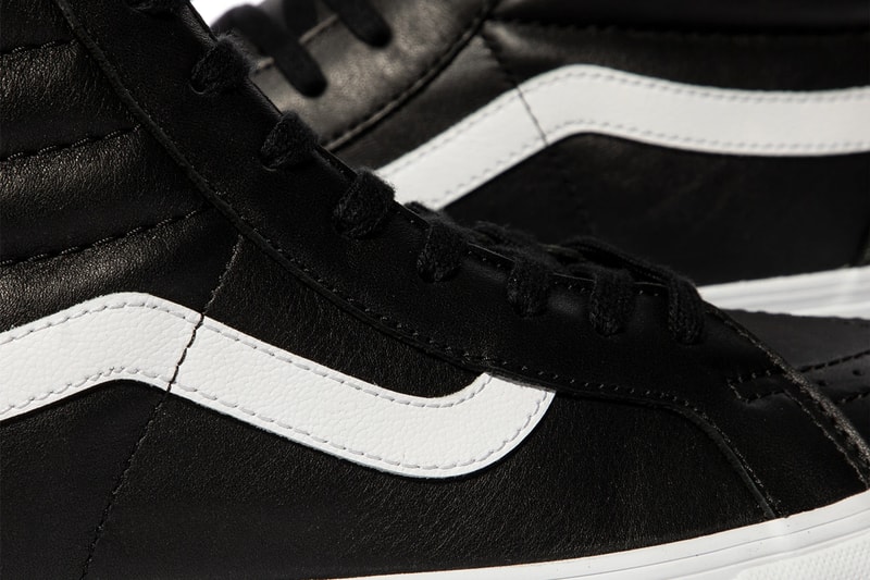 vault by vans sk8 hi reissue dream leather black white VN0A4BVH9H9 official release date info photos price store list buying guide