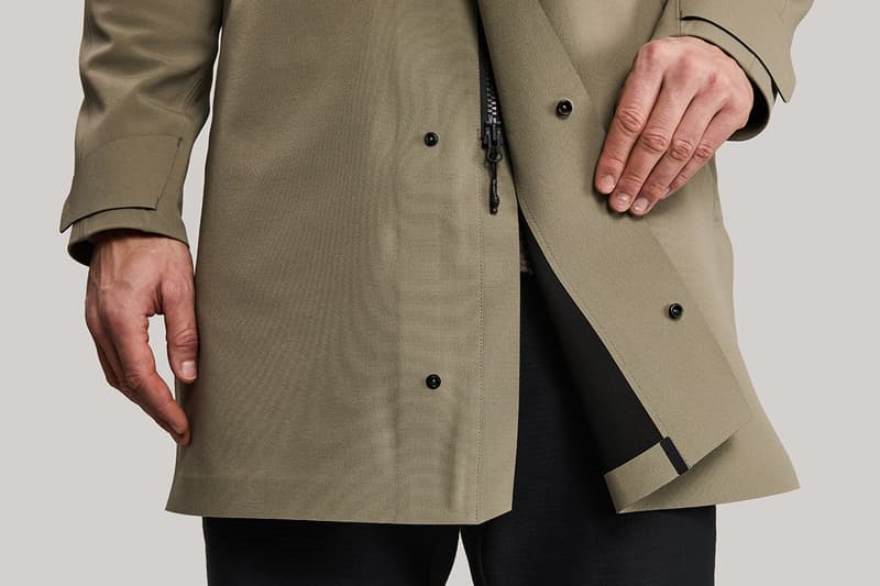 Vollebak's Laser-Cut Trench Coat Release Information technology outerwear