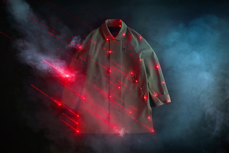 This Vollebak Trench Coat Is Made With 55 Cuts of Laser Beam