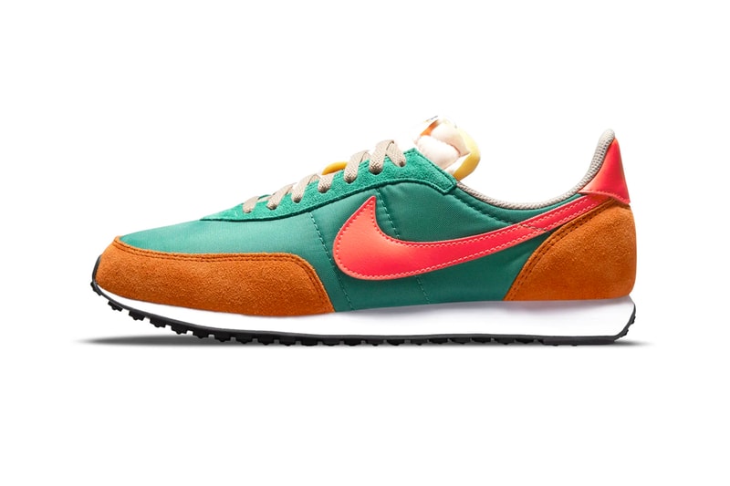 Nike Waffle Trainer 2 Green Noise classic moccassin inspired silhouette release reveal drop