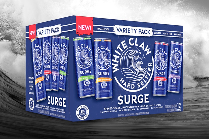 White Claw Hard Seltzer Surge Variety Pack Launch Info