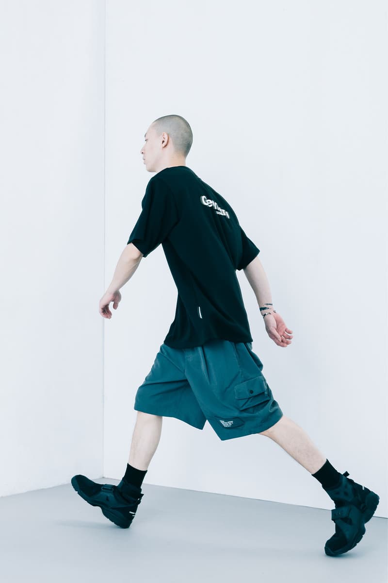 WISDOM Geometry SS21 limited edition environmentally sustainable spatial shincool t shirt shorts comfortable Whiterock release taiwan drop