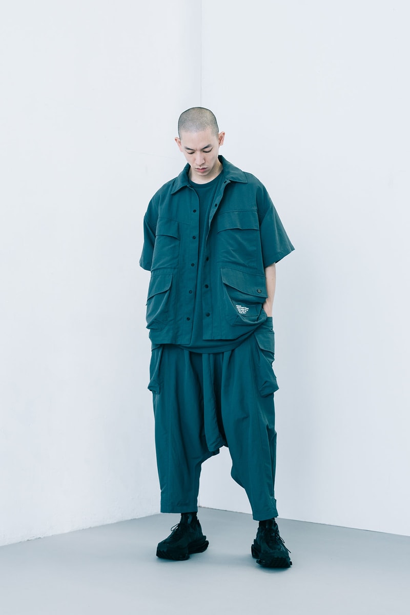 WISDOM Geometry SS21 limited edition environmentally sustainable spatial shincool t shirt shorts comfortable Whiterock release taiwan drop