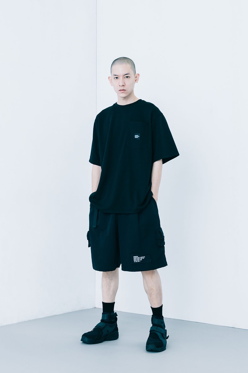 WISDOM Geometry SS21 limited edition environmentally sustainable spatial shincool t shirt shorts comfortable Whiterock release taiwan drop