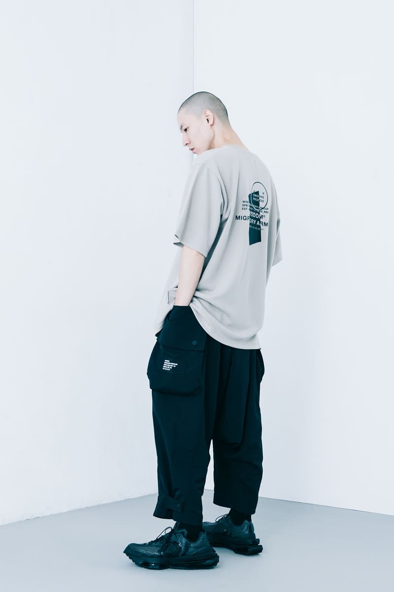 WISDOM Geometry SS21 limited edition environmentally sustainable spatial shincool t shirt shorts comfortable Whiterock release taiwan drop