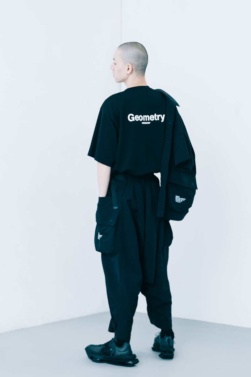 WISDOM Geometry SS21 limited edition environmentally sustainable spatial shincool t shirt shorts comfortable Whiterock release taiwan drop