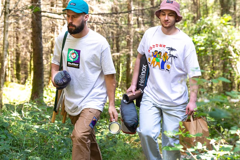 Working Class Heroes x Butter Goods Lookbook snow peak camping gear