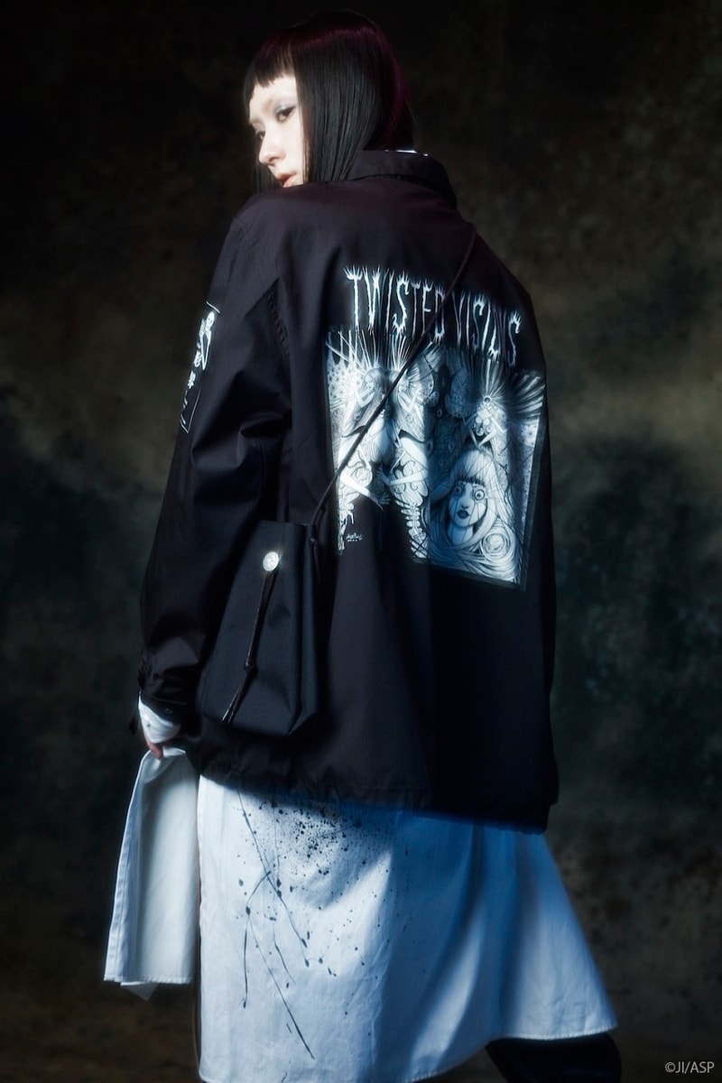 yohji yamamoto s'yte syte junji ito manga anime collection graphic relaxed fit silhouette fashion streetwear affordable japan exclusive online