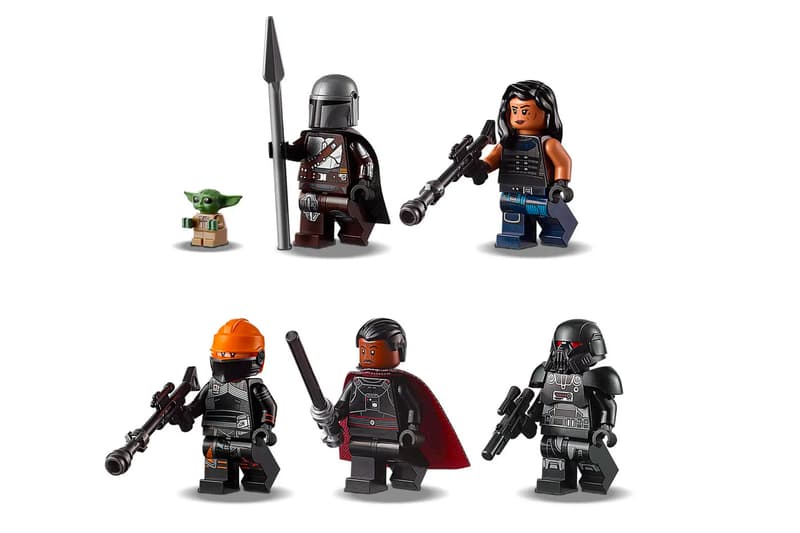 LEGO Star Wars Imperial light cruiser baby yoda dark trooper amban phase blaster mandalorian season 2 moff gideon fennec shand cara dune release