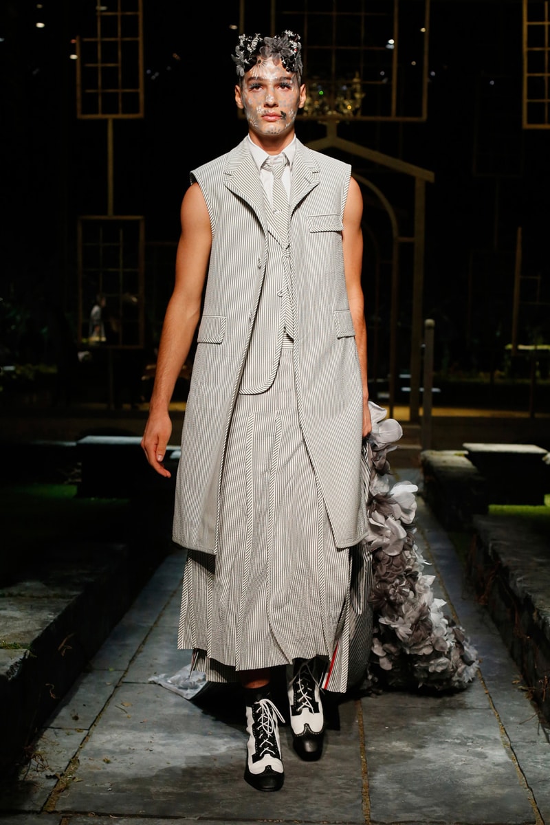 Thom Browne's SS22 Collection Reinvents Classic American Style NYFW Spring Summer 2022 collection