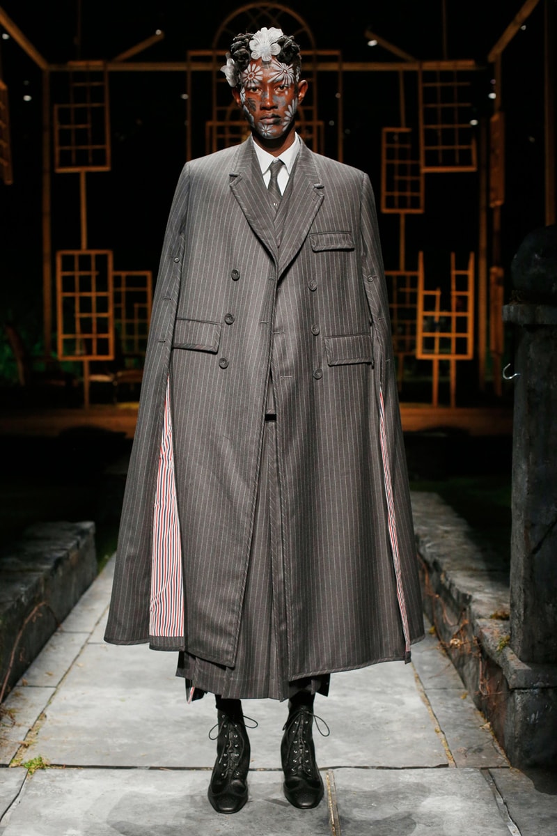 Thom Browne's SS22 Collection Reinvents Classic American Style NYFW Spring Summer 2022 collection