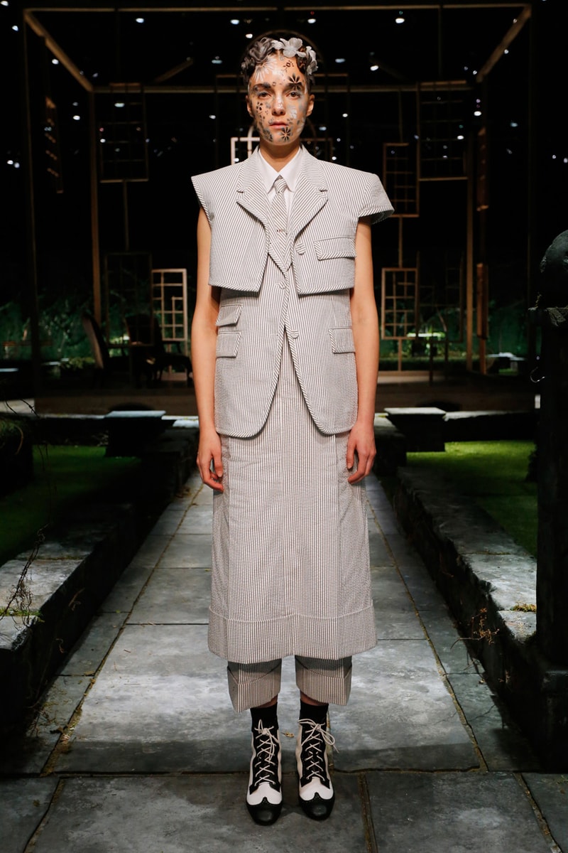 Thom Browne's SS22 Collection Reinvents Classic American Style NYFW Spring Summer 2022 collection