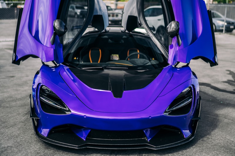 1016 Industries McLaren 720S Purple Carbon Fiber 3D Printed Body Kit Engine Tune Power Race Exhaust System $650,000 USD Supercar Custom Tuned