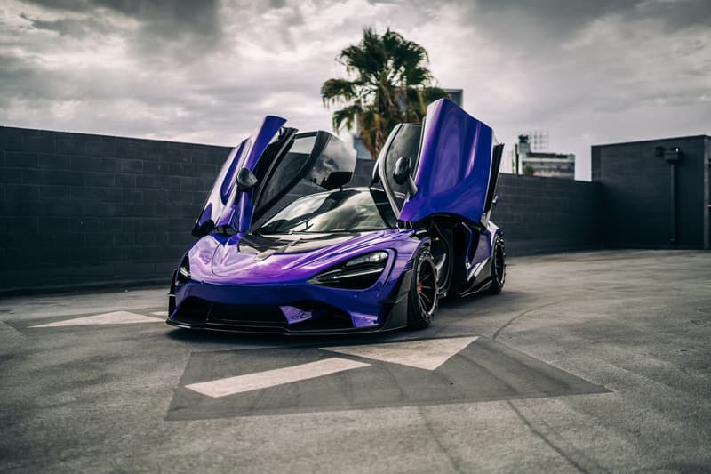 1016 Industries McLaren 720S Purple Carbon Fiber 3D Printed Body Kit Engine Tune Power Race Exhaust System $650,000 USD Supercar Custom Tuned