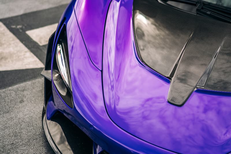 1016 Industries McLaren 720S Purple Carbon Fiber 3D Printed Body Kit Engine Tune Power Race Exhaust System $650,000 USD Supercar Custom Tuned