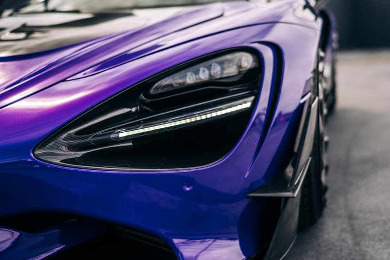 1016 Industries McLaren 720S Purple Carbon Fiber 3D Printed Body Kit Engine Tune Power Race Exhaust System $650,000 USD Supercar Custom Tuned