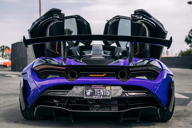 1016 Industries McLaren 720S Purple Carbon Fiber 3D Printed Body Kit Engine Tune Power Race Exhaust System $650,000 USD Supercar Custom Tuned