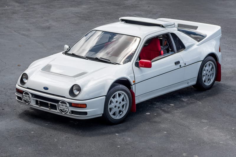 1986 Ford RS200 Bring a Trailer Auction Rare Homologation Special Edition Rally Car British Classic BaT For Sale Ghia Group B 80s 