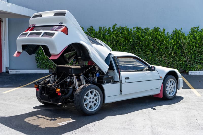 1986 Ford RS200 Bring a Trailer Auction Rare Homologation Special Edition Rally Car British Classic BaT For Sale Ghia Group B 80s 