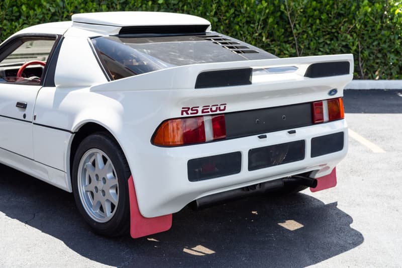 1986 Ford RS200 Bring a Trailer Auction Rare Homologation Special Edition Rally Car British Classic BaT For Sale Ghia Group B 80s 