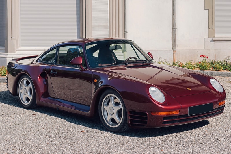 1988 Porsche 959 Komfort RM Sotheby's Auction St. Moritz Royal Family Qatari Qatar '80s German Supercar Hypercar Classic Special Wishes Lamborghini Countach Ferrari's 288 GTO F40