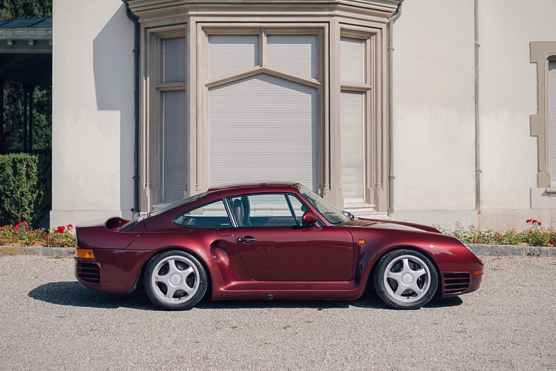 1988 Porsche 959 Komfort RM Sotheby's Auction St. Moritz Royal Family Qatari Qatar '80s German Supercar Hypercar Classic Special Wishes Lamborghini Countach Ferrari's 288 GTO F40
