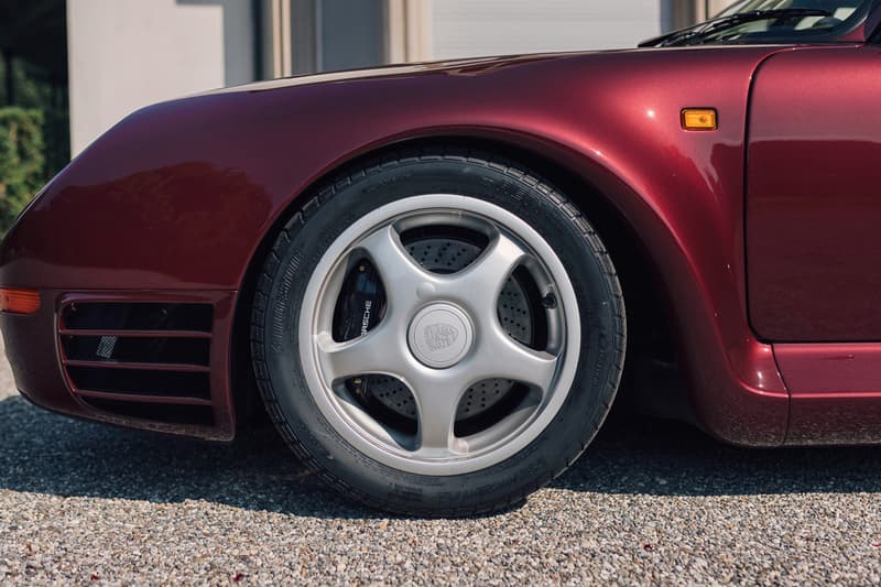 1988 Porsche 959 Komfort RM Sotheby's Auction St. Moritz Royal Family Qatari Qatar '80s German Supercar Hypercar Classic Special Wishes Lamborghini Countach Ferrari's 288 GTO F40