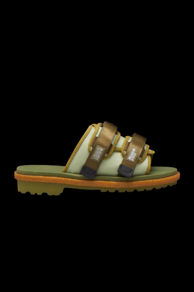 2 Moncler 1952 Man x Suicoke Moto Sandals Pepper Slip-Ons Release Information Drop Date Collaboration Footwear Indoor Cozy Sergio Zambon