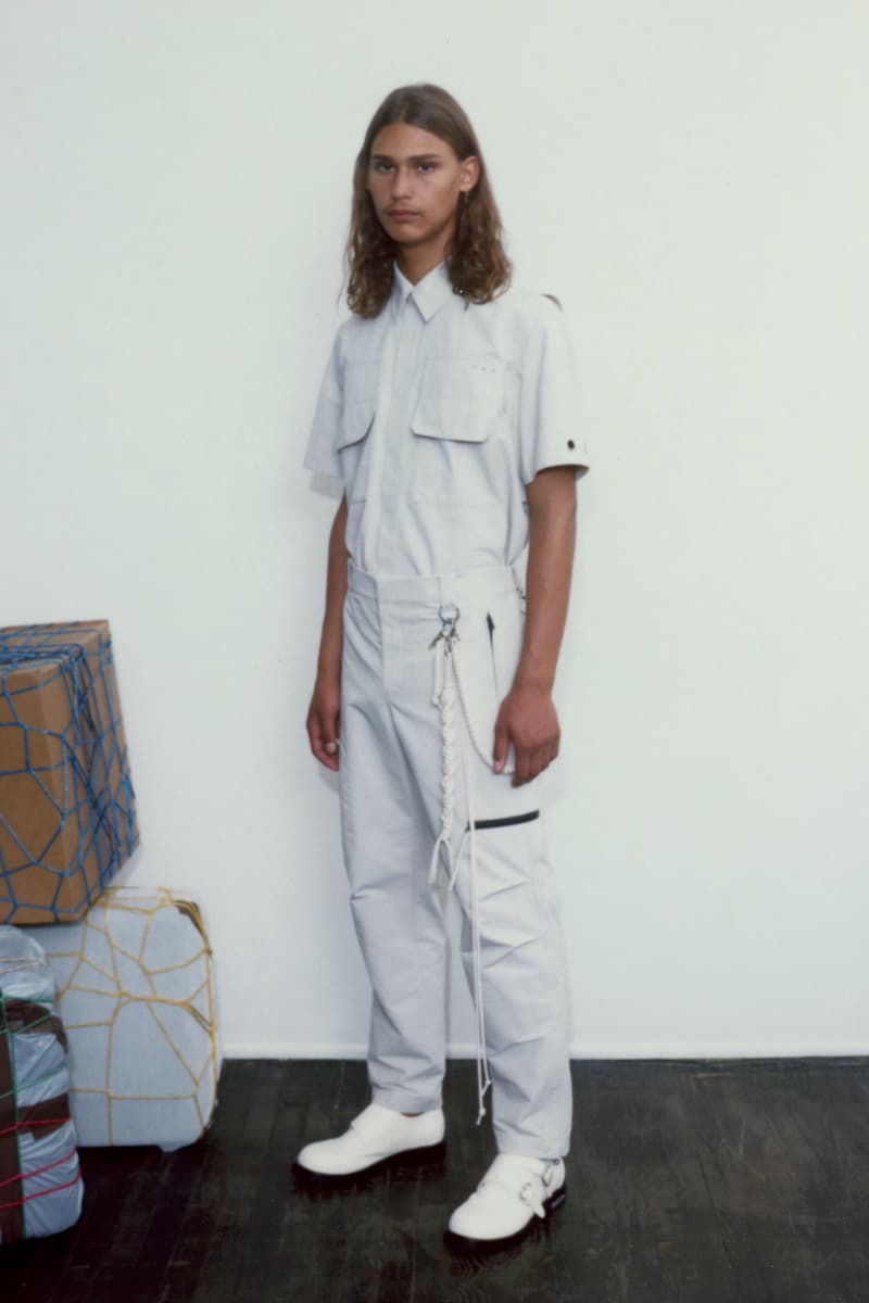 Helmut Lang Spring/Summer 2022 Collection Showcase Maia Ruth Lee Nautical Suits Preview Images Look