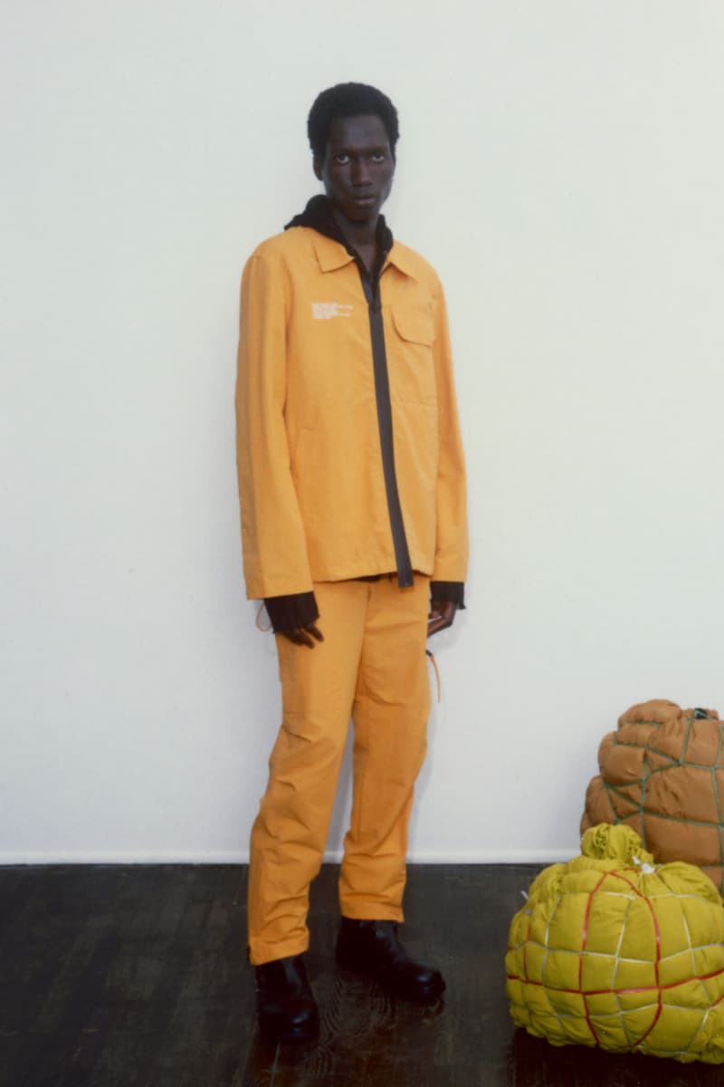 Helmut Lang Spring/Summer 2022 Collection Showcase Maia Ruth Lee Nautical Suits Preview Images Look