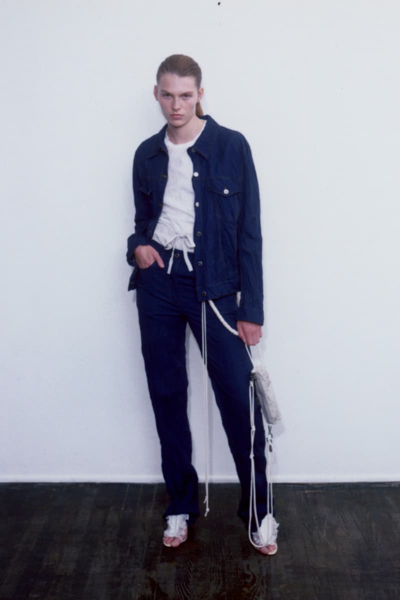 Helmut Lang Spring/Summer 2022 Collection Showcase Maia Ruth Lee Nautical Suits Preview Images Look