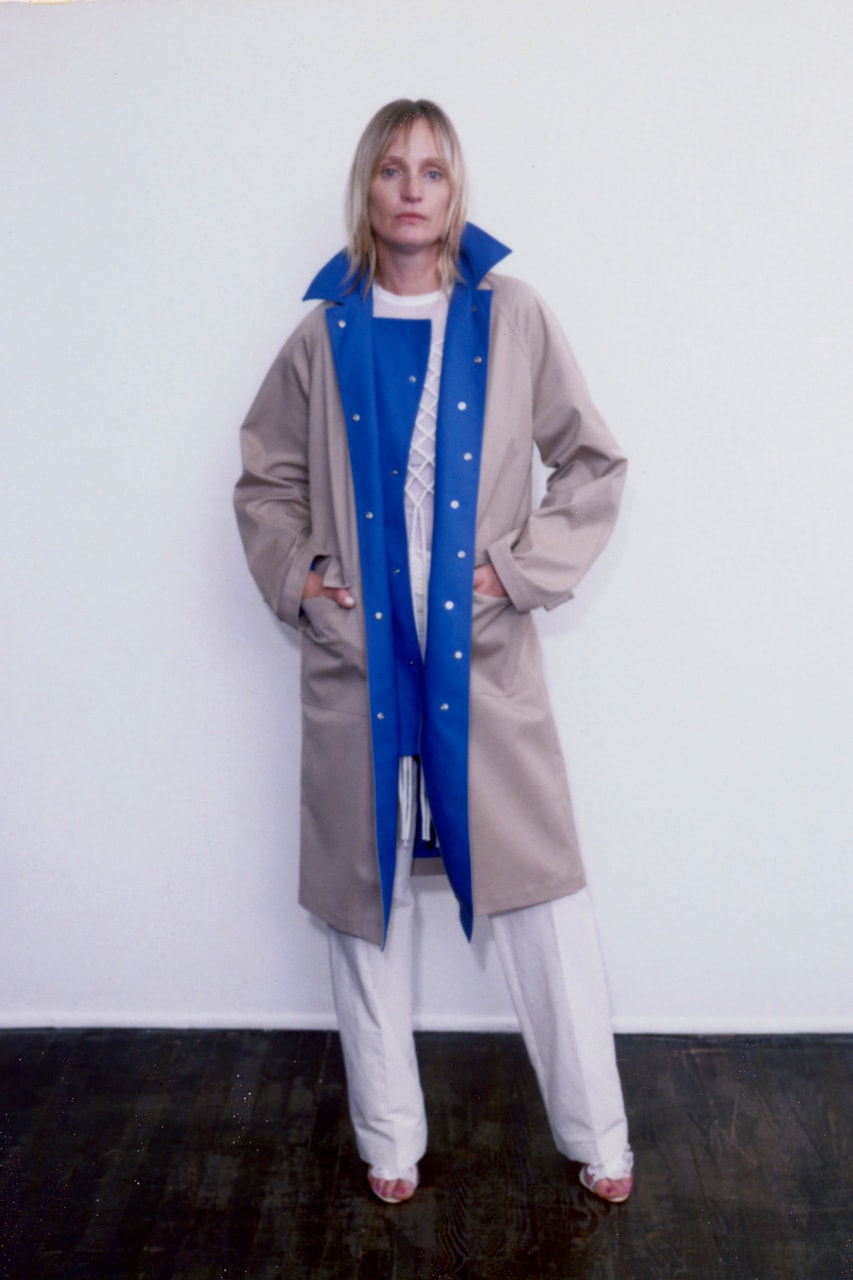 Helmut Lang Spring/Summer 2022 Collection Showcase Maia Ruth Lee Nautical Suits Preview Images Look