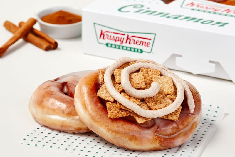 Krispy Kreme Adds New Cinnamon Rolls to Its Menu