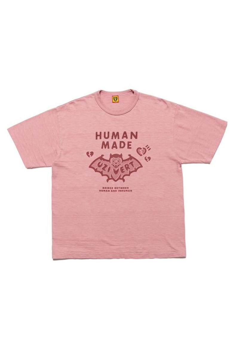 Lil Uzi Vert x HUMAN MADE Nigo BAPE Founder Collection Pink Bat Sweatshirt Preview Video Space Instagram