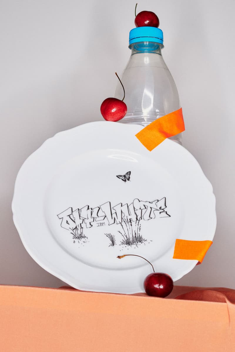 Off-White™ Presents Graffiti-Inspired Dinnerware With Ginori 1735