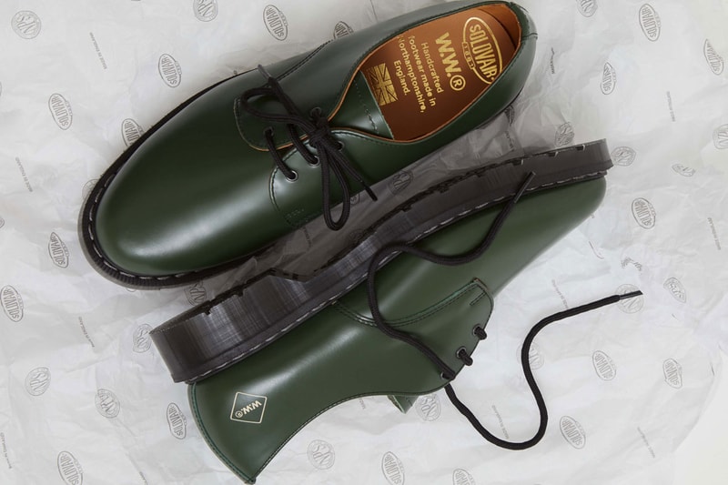 Solovair x Wood Wood Update the Gibson Hi-Shine Shoe