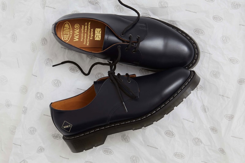 Solovair x Wood Wood Update the Gibson Hi-Shine Shoe