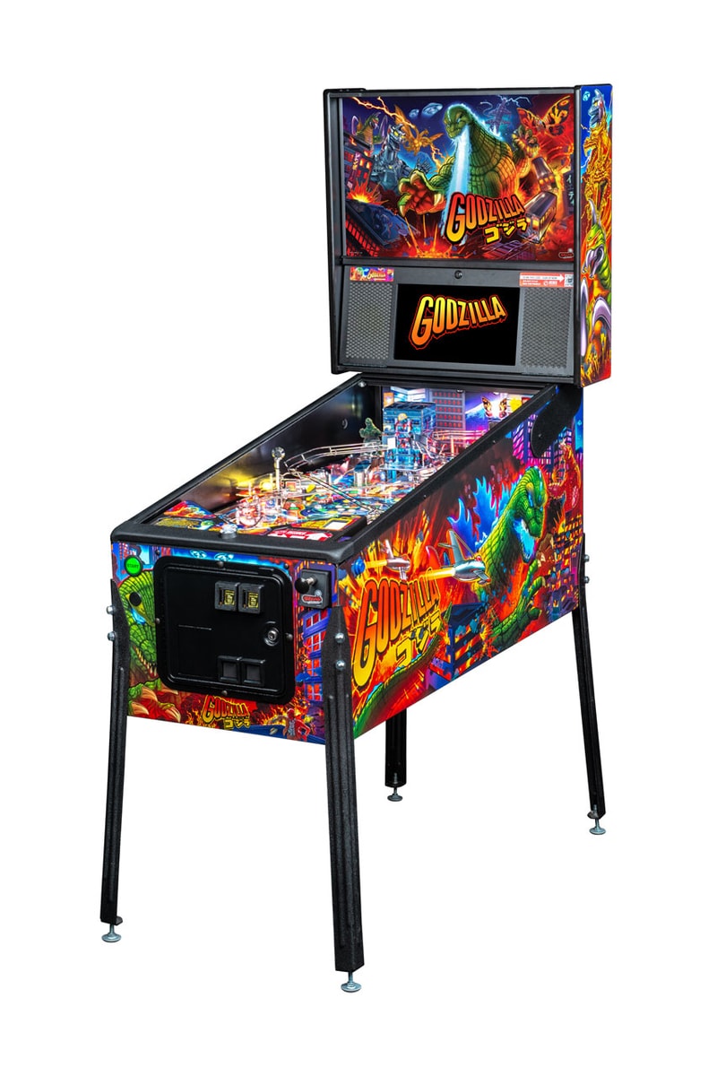 Stern Unveils 'Godzilla'-Themed Pinball Machine Gaming