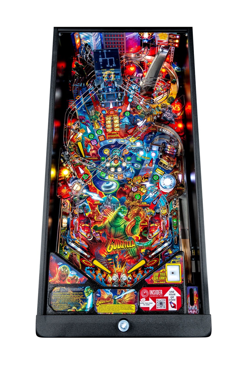 Stern Unveils 'Godzilla'-Themed Pinball Machine Gaming