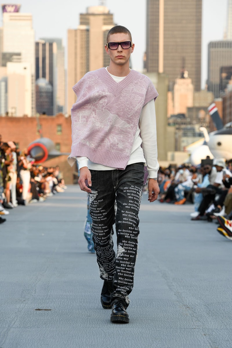 WHO DECIDES WAR SS22 Collection Delivered a Discussion on Duality Fashion 