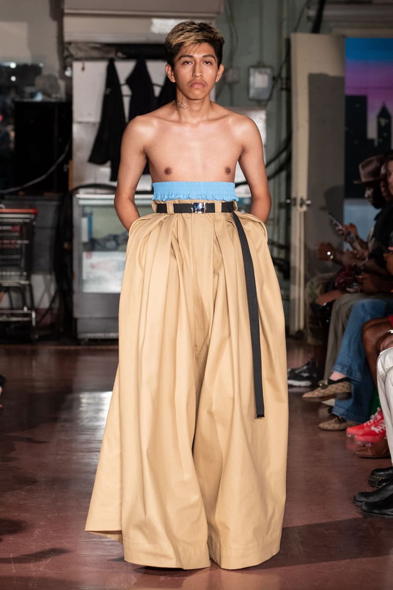Willy Chavarria’s SS22 Was About the Beauty of Structure and Simplicity NYFW